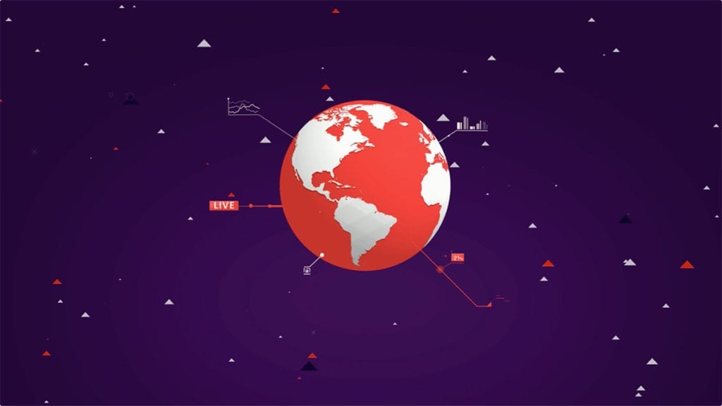 trout alphaTV news idents 2D animation 07