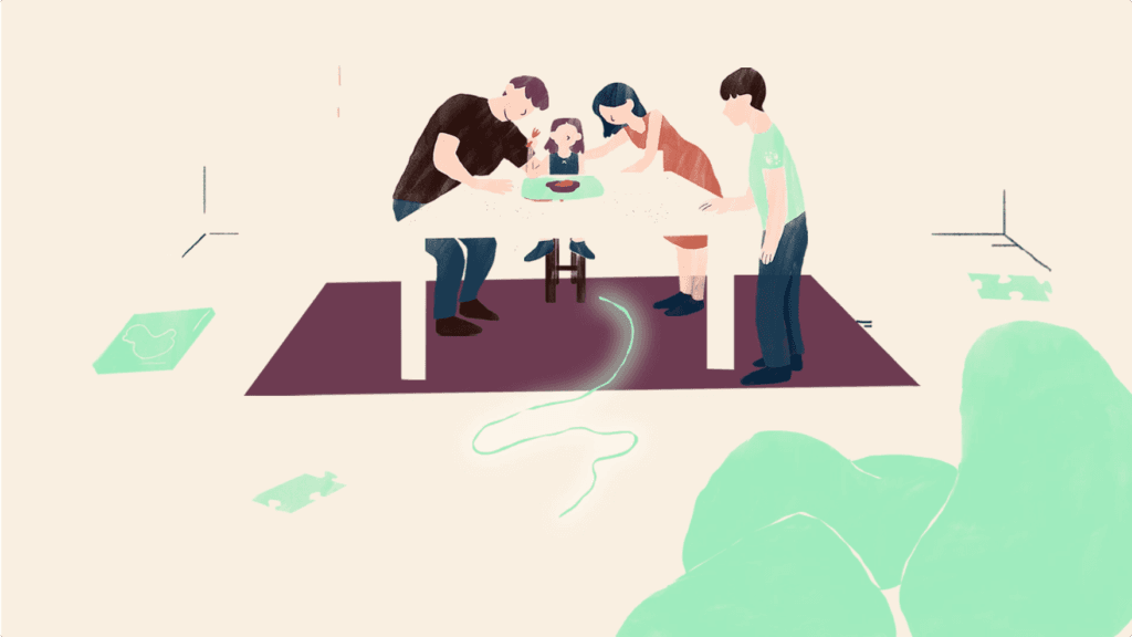 trout amimoni early intervention Frame-by-frame animation 11